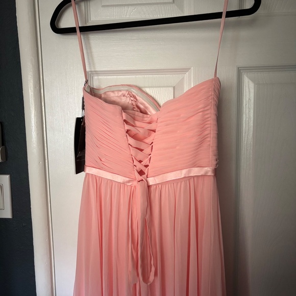 Pink prom/bridesmaid/wedding dress - Picture 3 of 8
